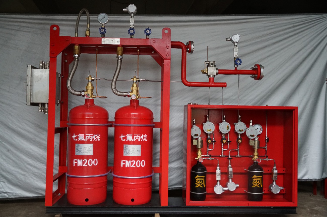 七氟丙烷氣體滅火系統充裝、檢測